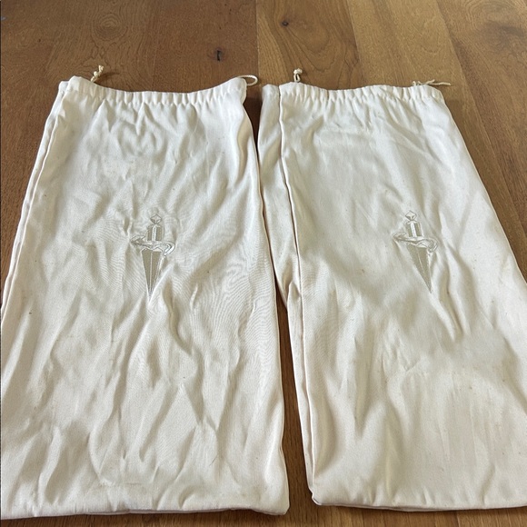 CESARE PACIOTTI RANDALL COGNAC LEATHER KNEE HIGH BOOTS - Picture 9 of 11